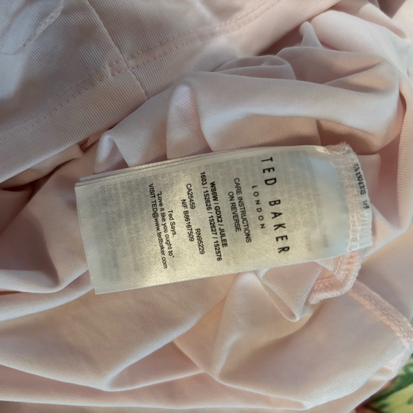 TED BAKER LONDON Floral Tropical Print
Sleeveless Midi Dress Size 1 (US 2-4) - Picture 8 of 10